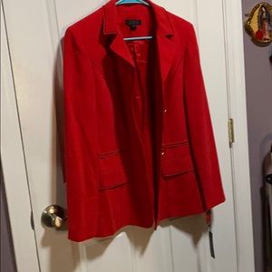 Red blazer